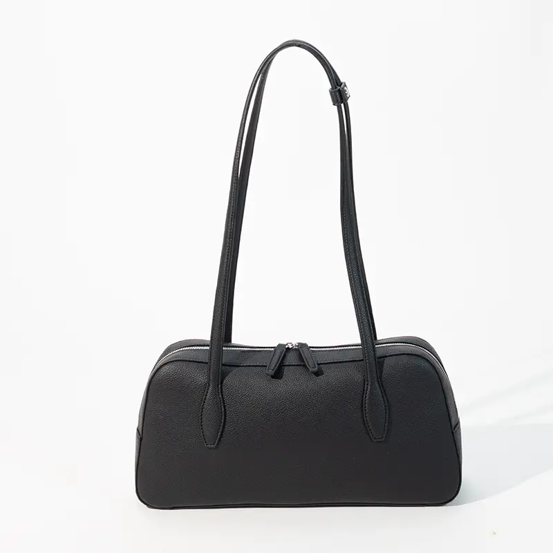 Bolso de cuero flor