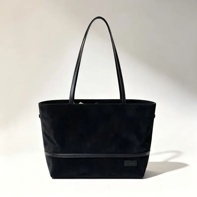 Bolso tote de cuero hecho a mano