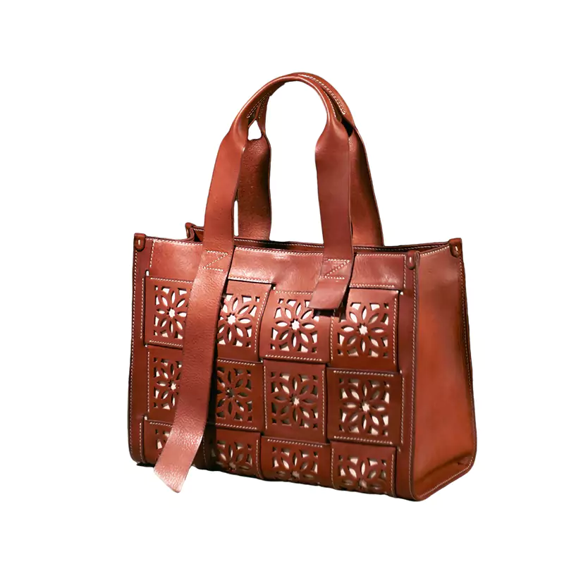 Bolso de cuero hueco para las axilas