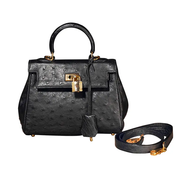 Bolso de Cuero con Correa