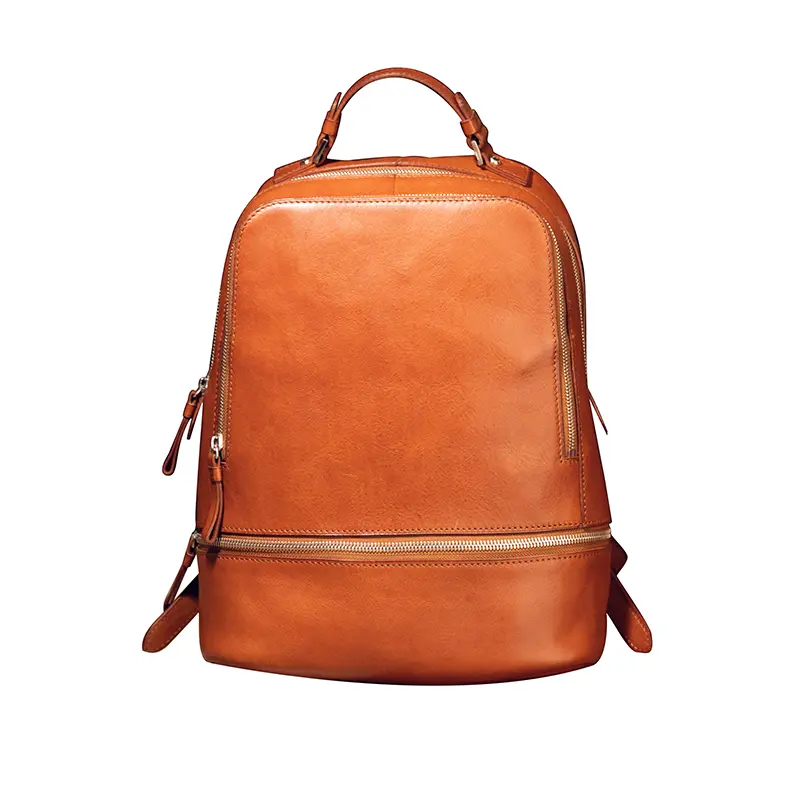 Mochila De Piel De Curtido Vegetal